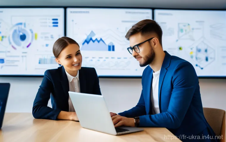 우크라이나 IT 산업 현황 - **Prompt 1: Ukrainian Tech Resilience and Innovation**
Generate a vibrant and dynamic image depi...